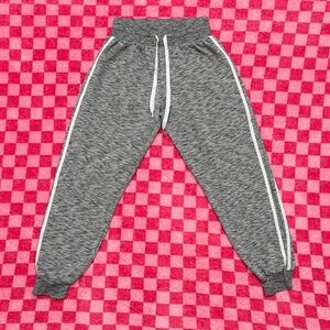 Rue21 Gray Sweatpants with White Accents